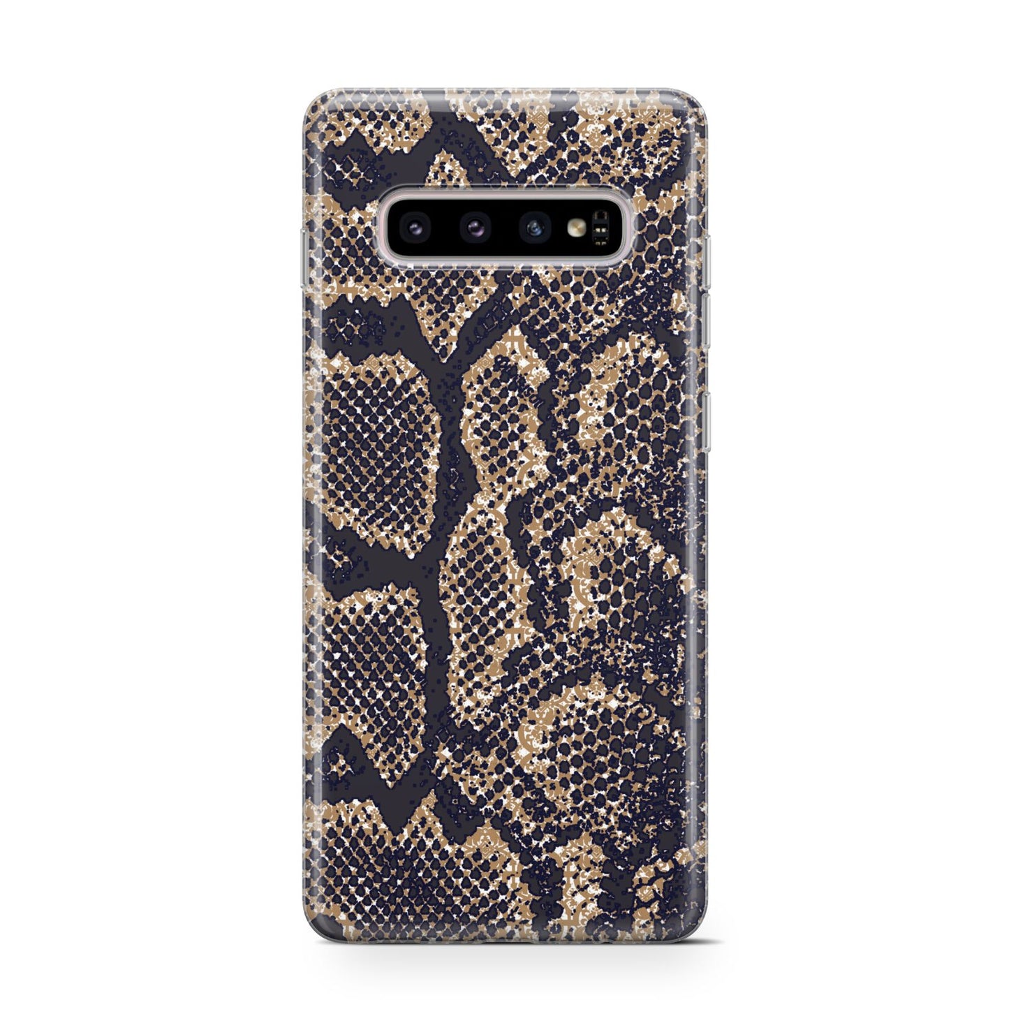 Brown Snakeskin Protective Samsung Galaxy Case