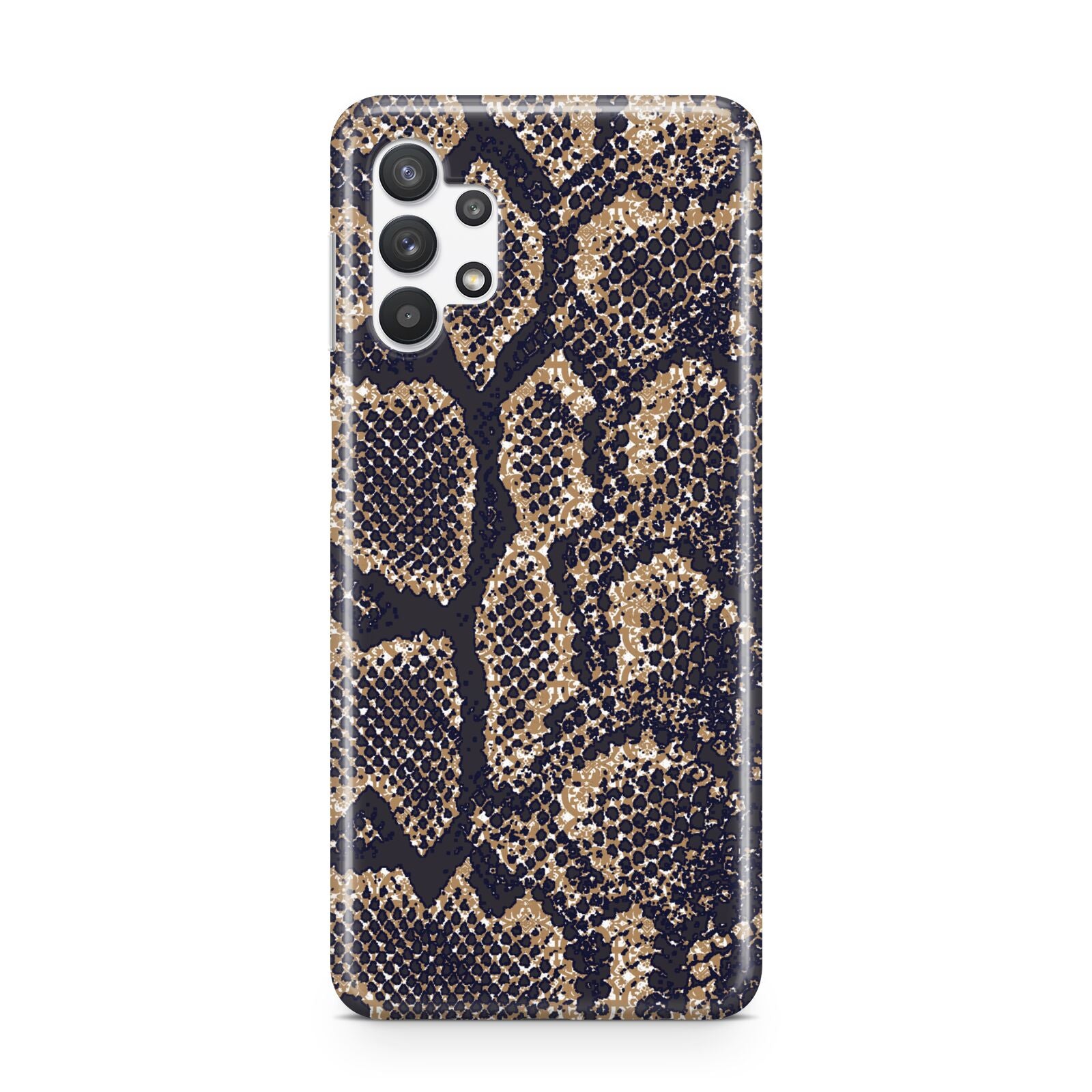 Brown Snakeskin Samsung A32 5G Case