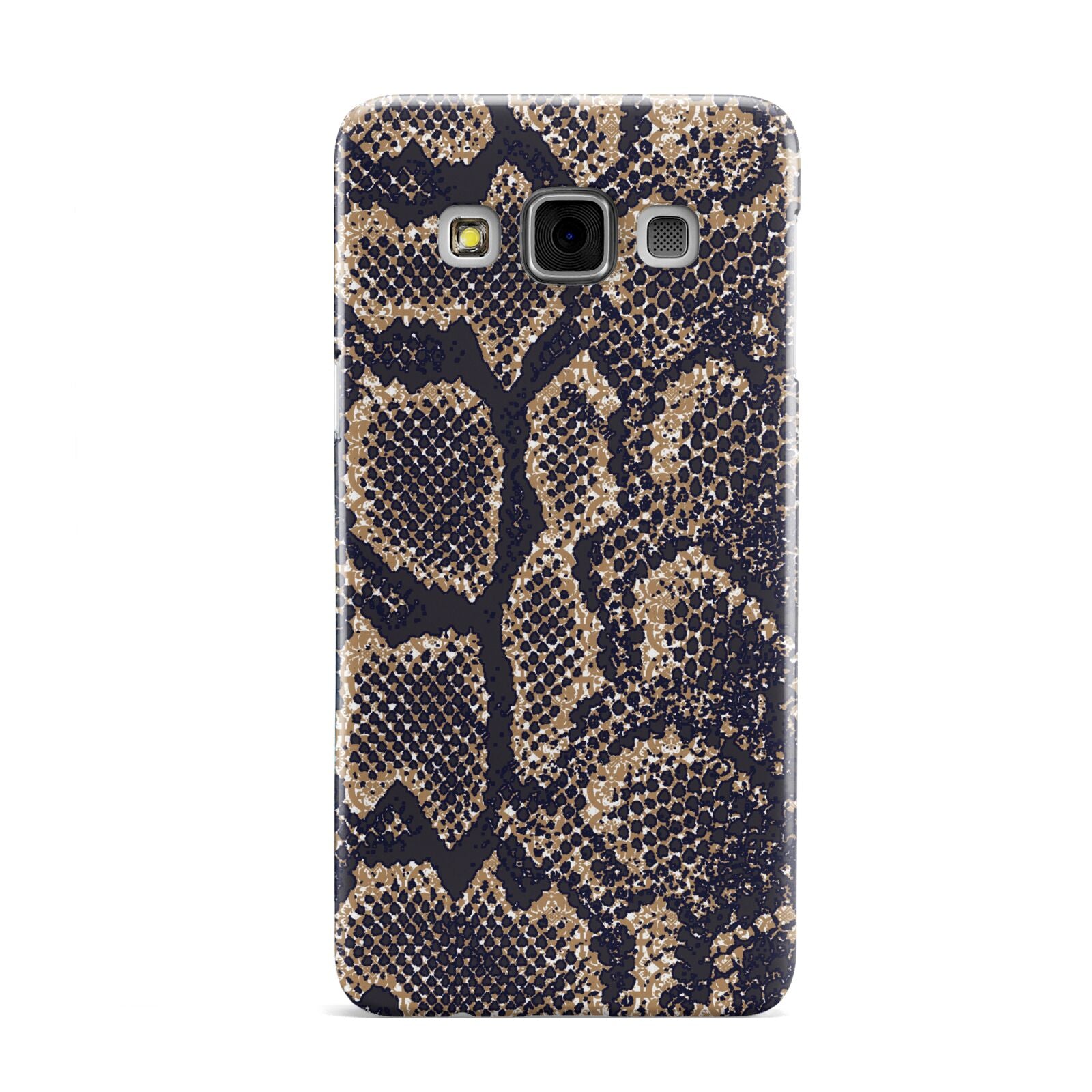 Brown Snakeskin Samsung Galaxy A3 Case