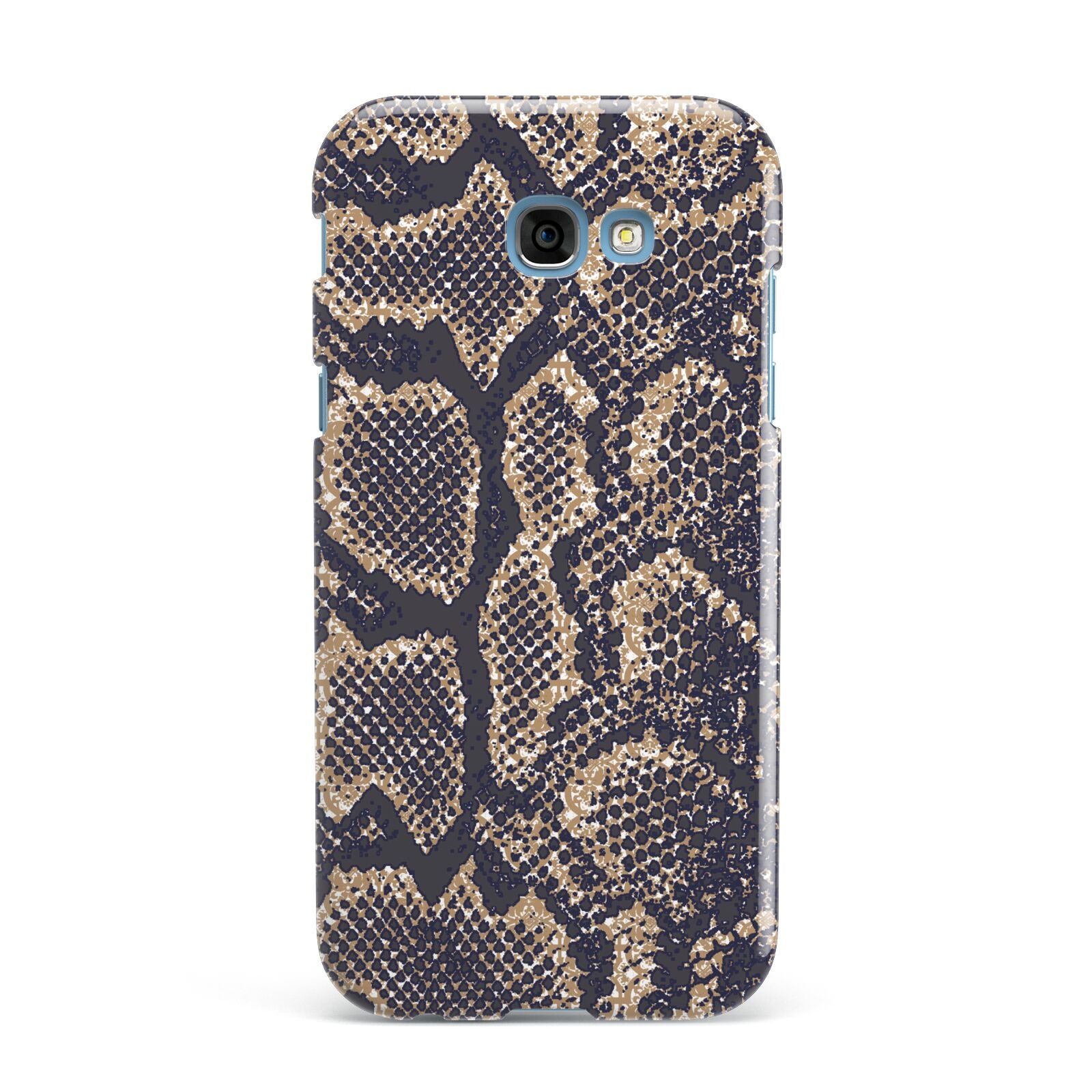 Brown Snakeskin Samsung Galaxy A7 2017 Case