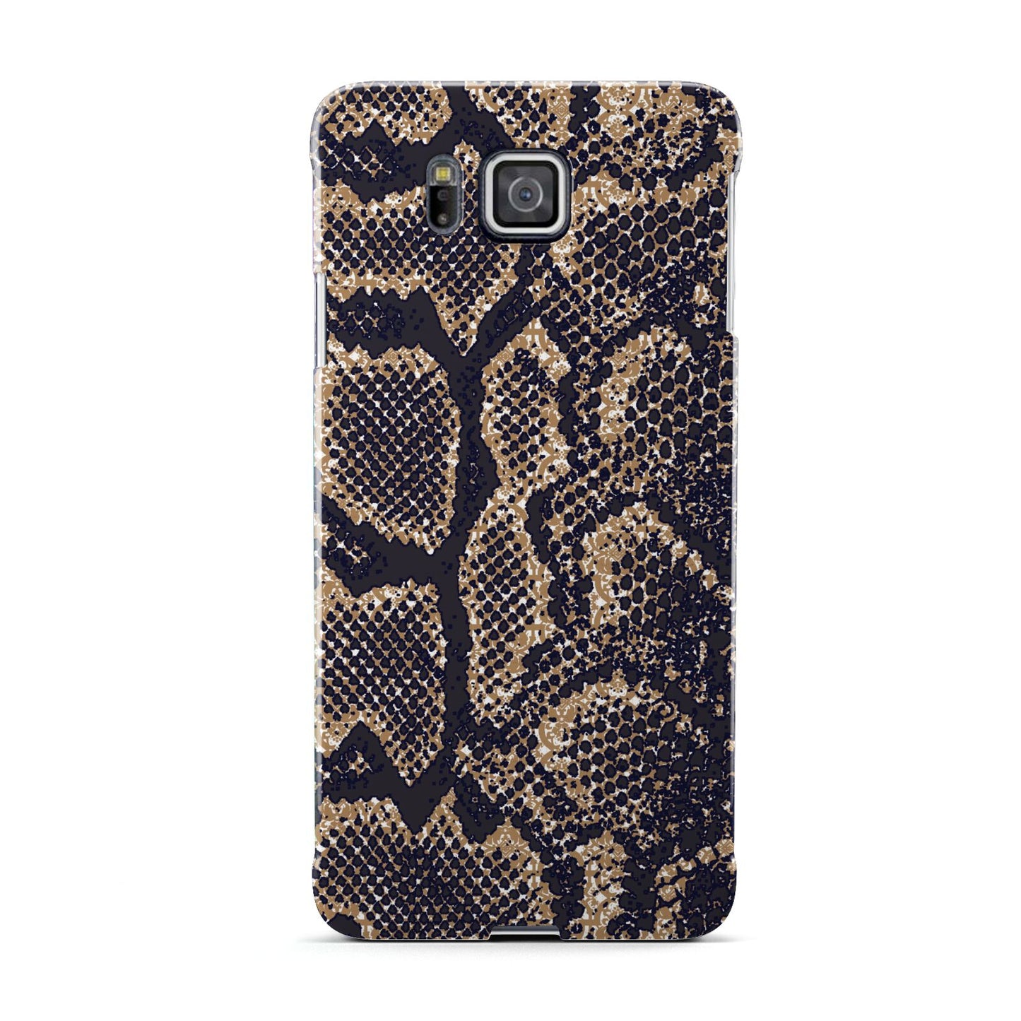 Brown Snakeskin Samsung Galaxy Alpha Case