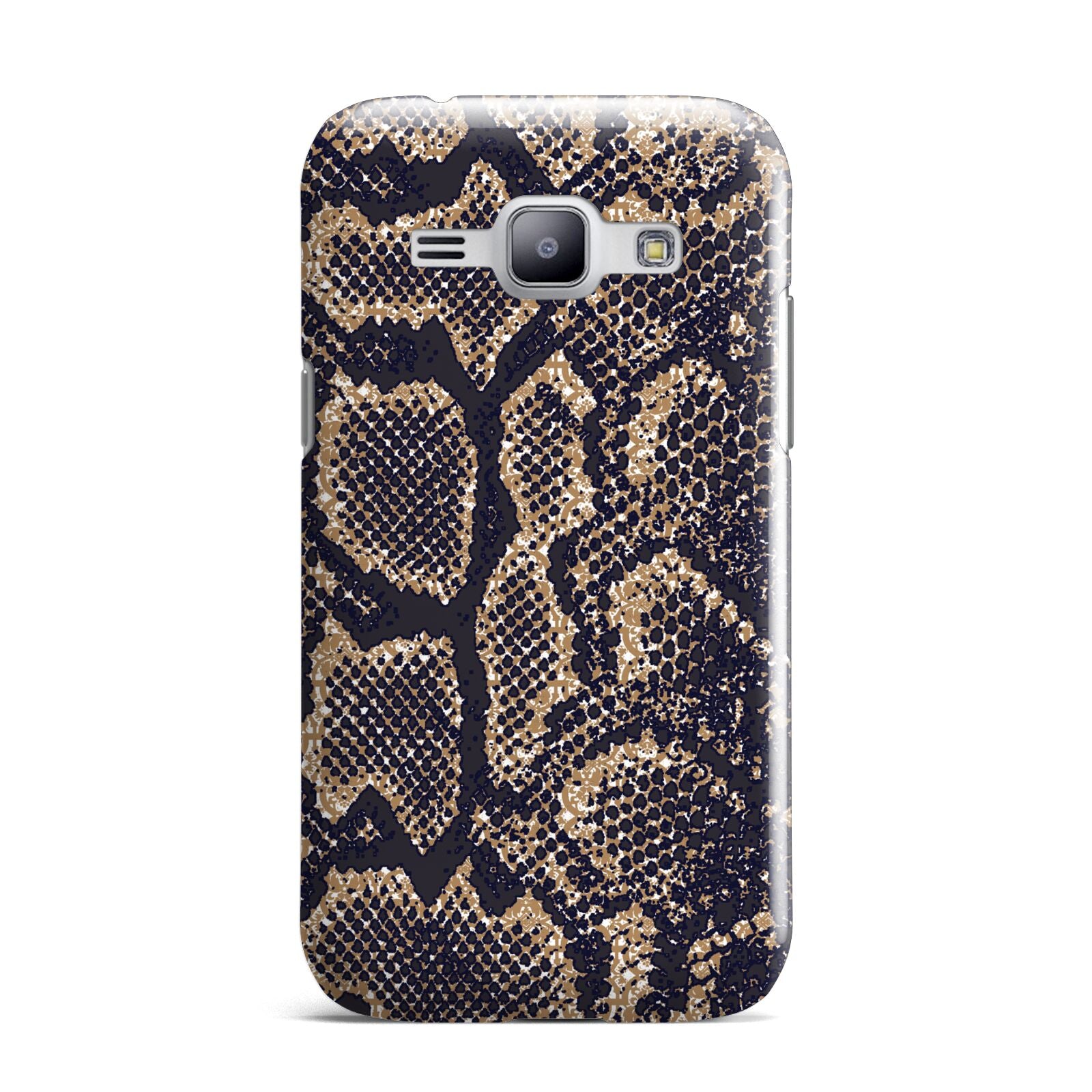 Brown Snakeskin Samsung Galaxy J1 2015 Case