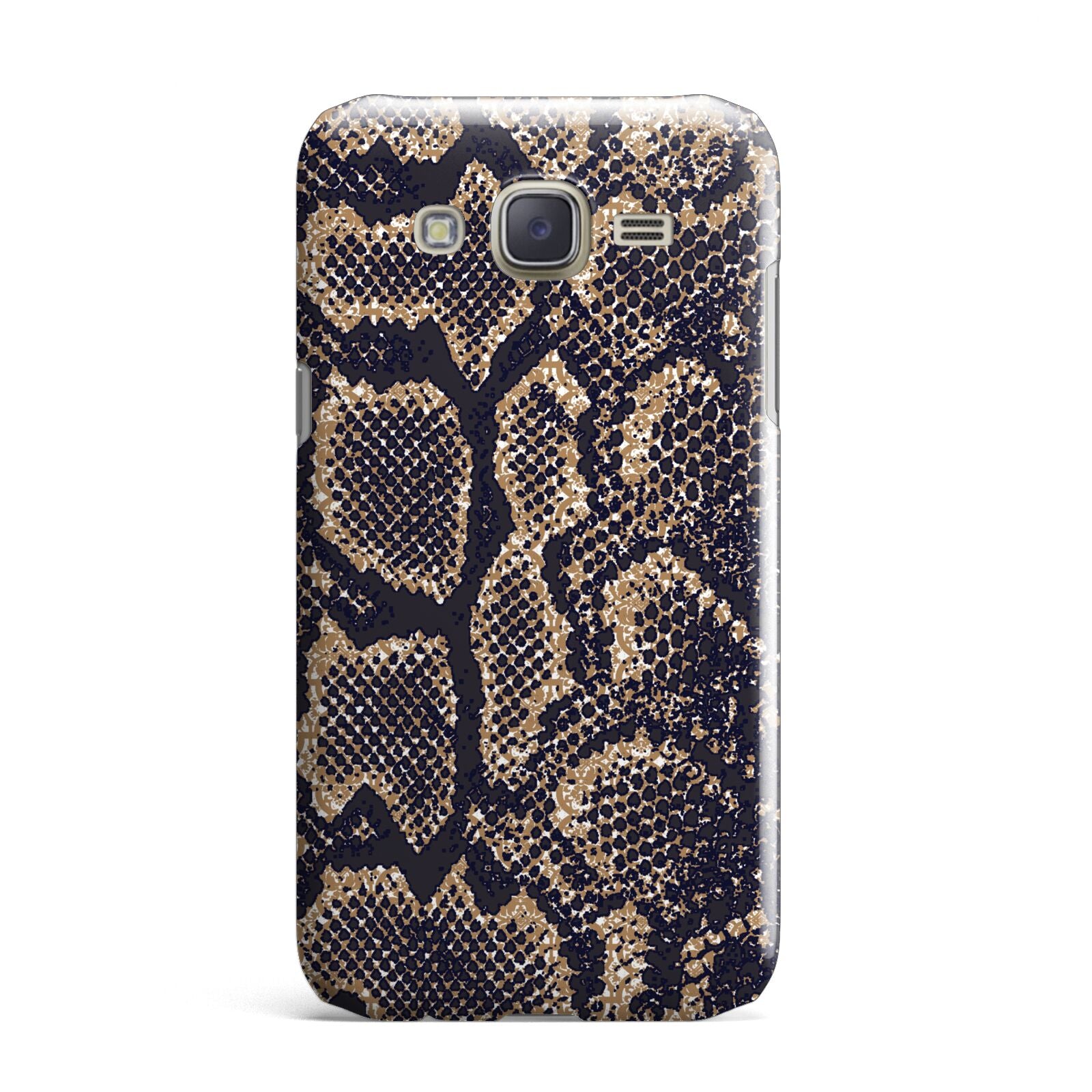 Brown Snakeskin Samsung Galaxy J7 Case