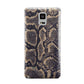 Brown Snakeskin Samsung Galaxy Note 4 Case