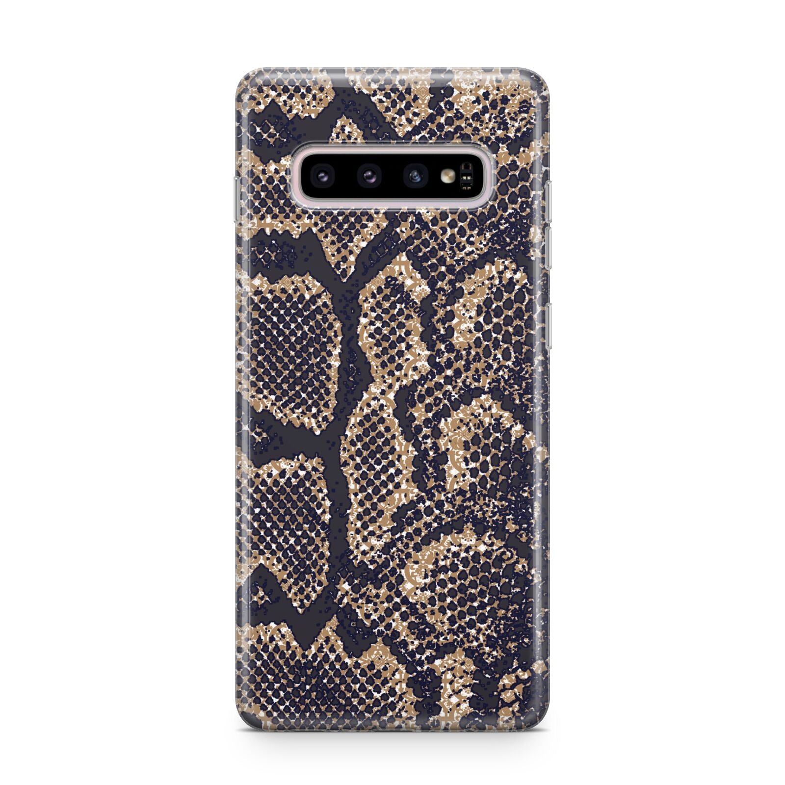 Brown Snakeskin Samsung Galaxy S10 Plus Case