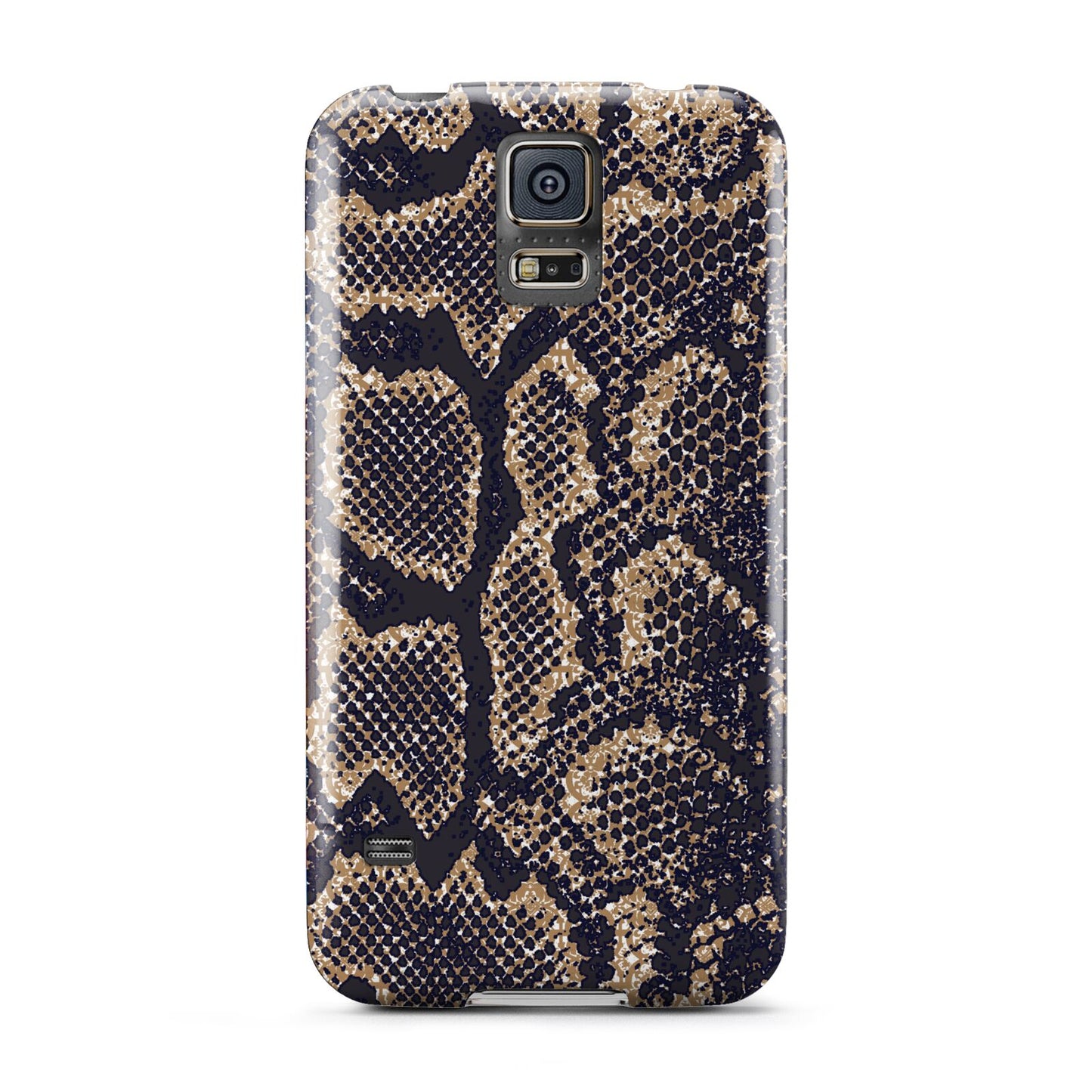 Brown Snakeskin Samsung Galaxy S5 Case