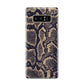 Brown Snakeskin Samsung Galaxy S8 Case