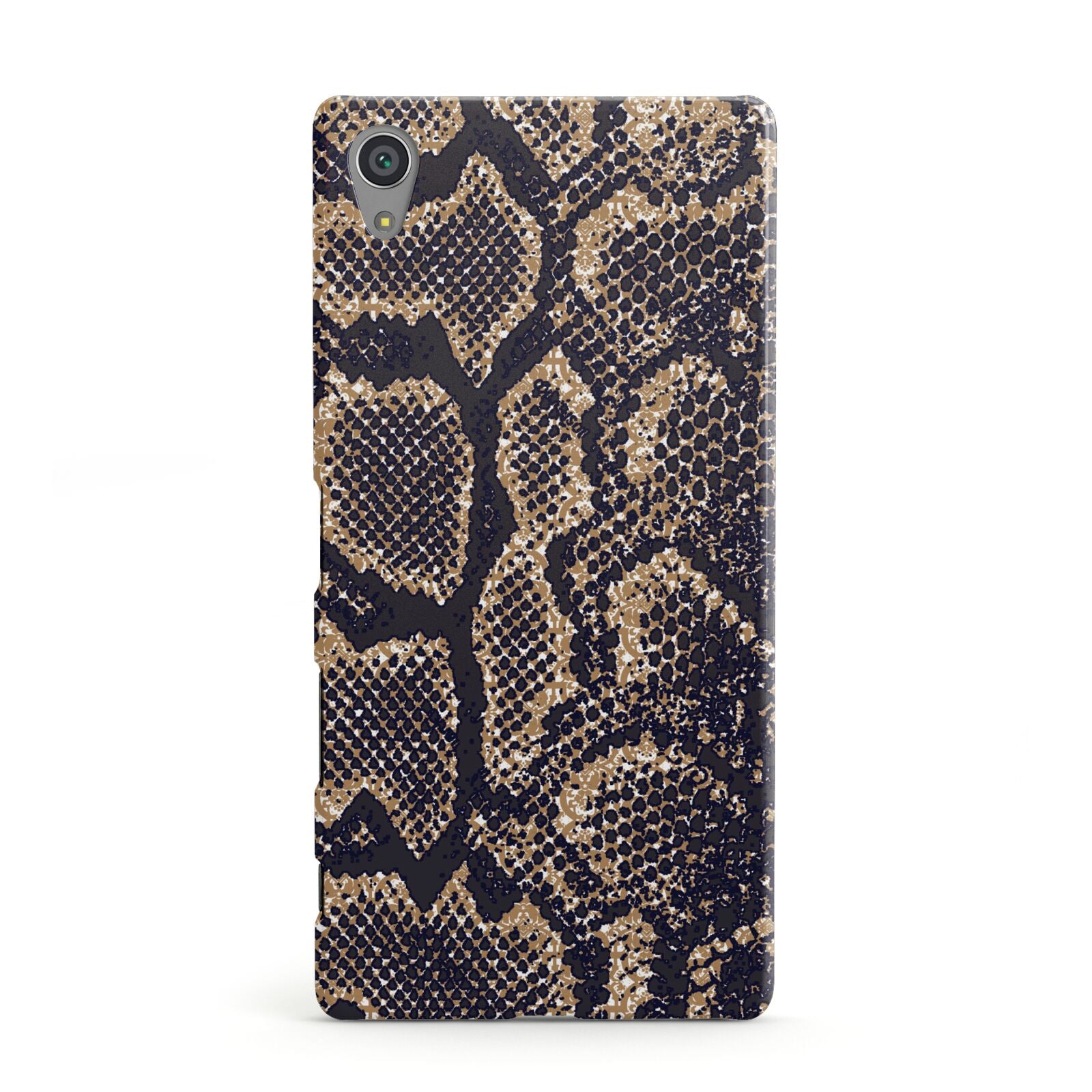 Brown Snakeskin Sony Xperia Case