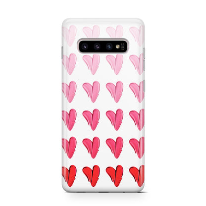 Brushstroke Heart Samsung Galaxy S10 Case