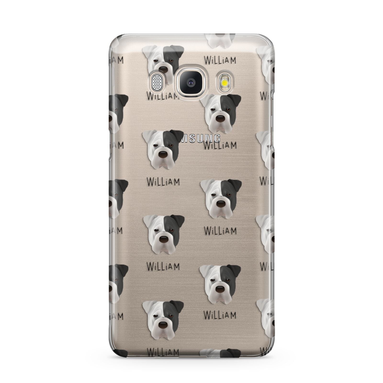 Bull Pei Icon with Name Samsung Galaxy J5 2016 Case