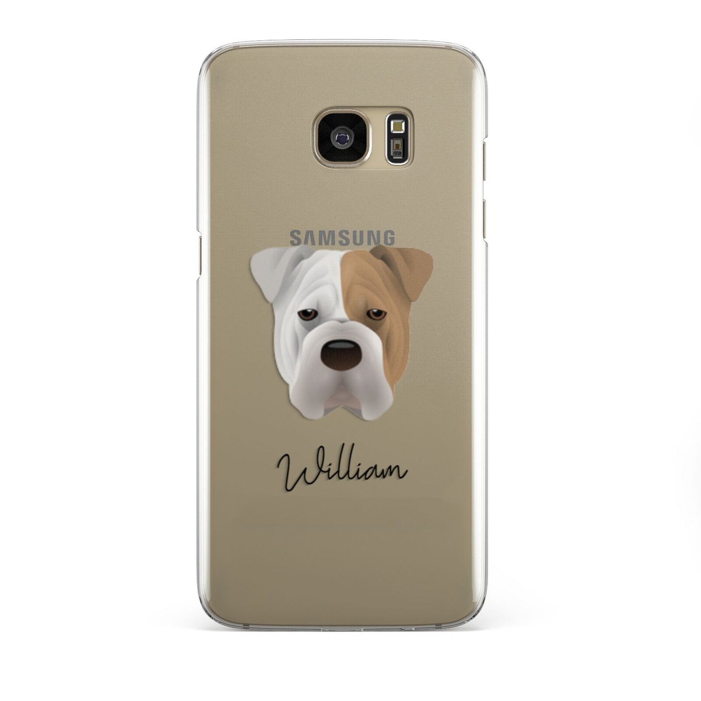 Bull Pei Personalised Samsung Galaxy S7 Edge Case