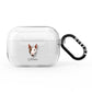 Bull Terrier Personalised AirPods Pro Clear Case