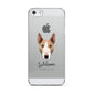 Bull Terrier Personalised Apple iPhone 5 Case