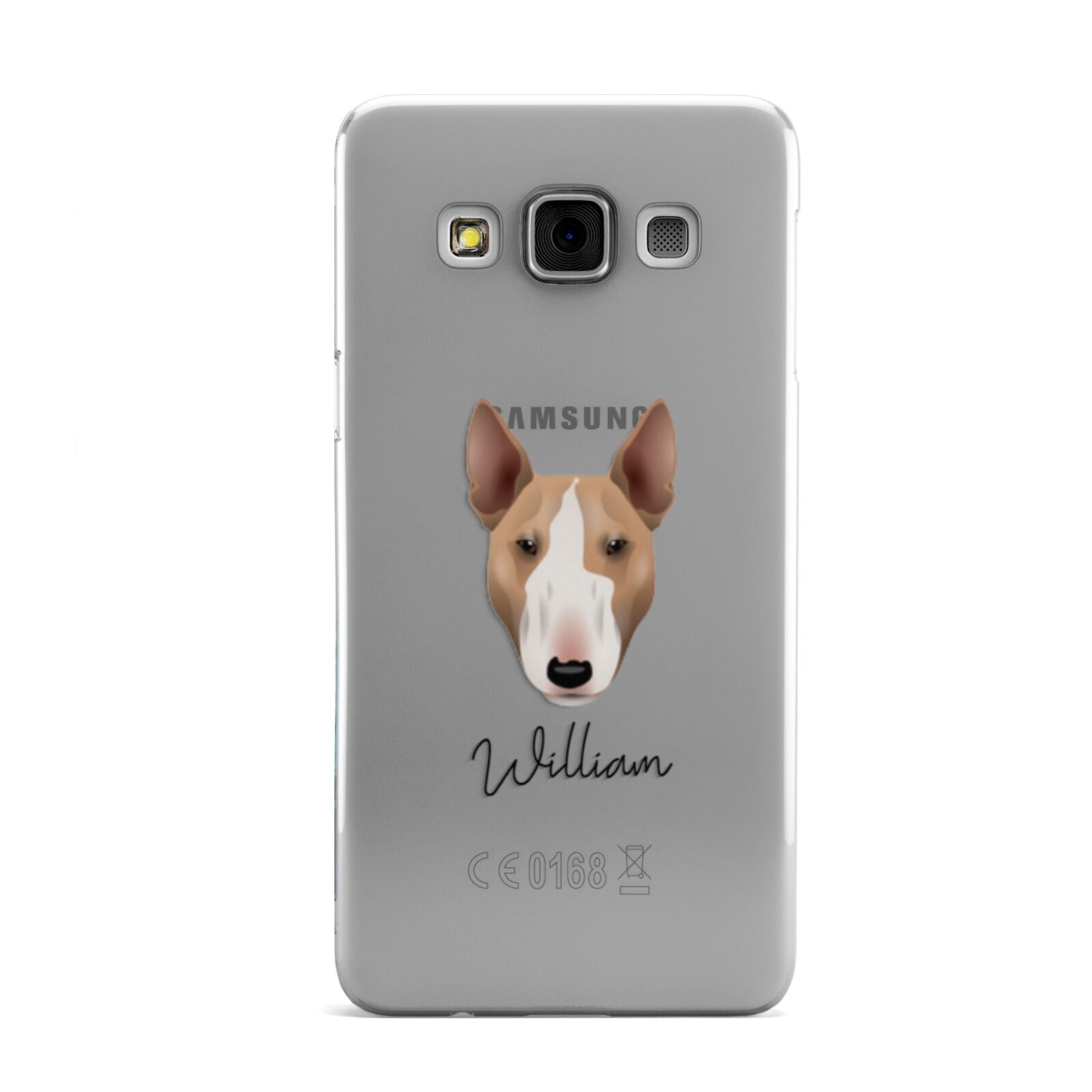 Bull Terrier Personalised Samsung Galaxy A3 Case