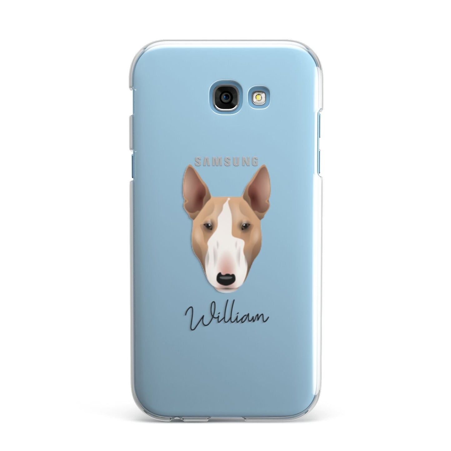 Bull Terrier Personalised Samsung Galaxy A7 2017 Case