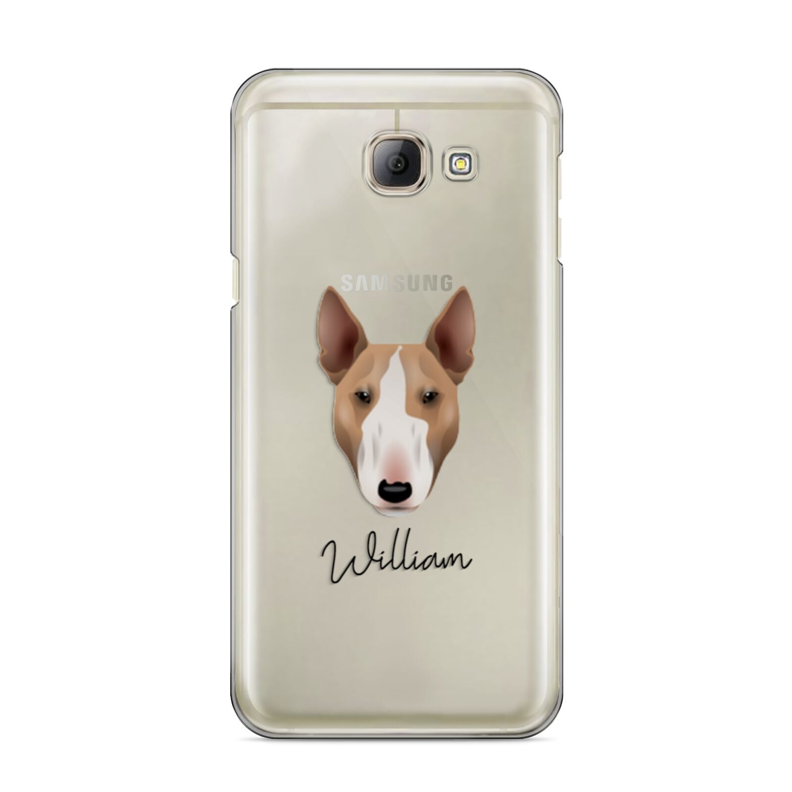 Bull Terrier Personalised Samsung Galaxy A8 2016 Case