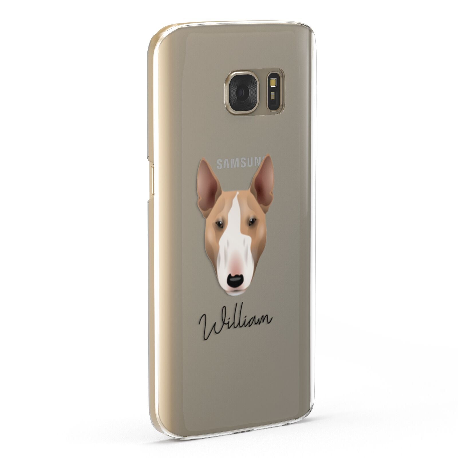 Bull Terrier Personalised Samsung Galaxy Case Fourty Five Degrees