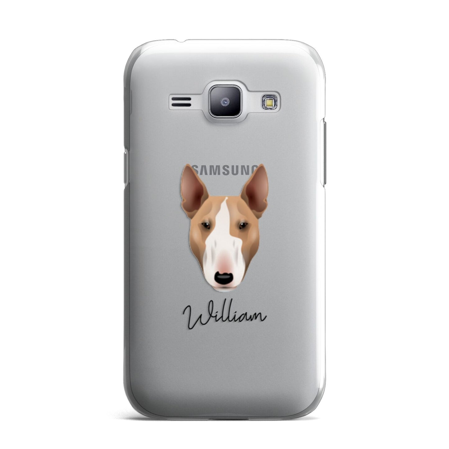 Bull Terrier Personalised Samsung Galaxy J1 2015 Case