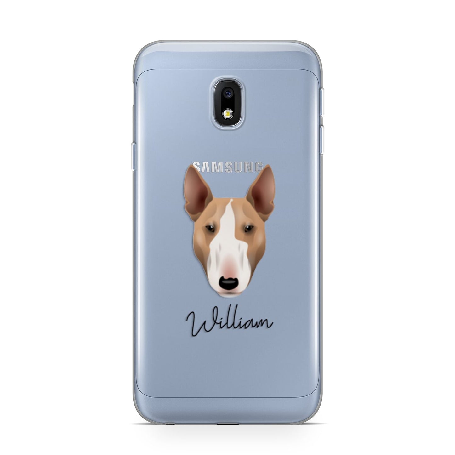 Bull Terrier Personalised Samsung Galaxy J3 2017 Case