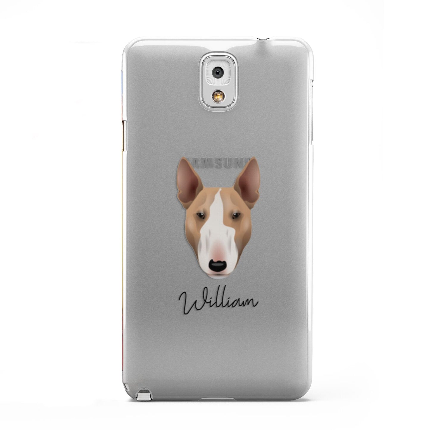 Bull Terrier Personalised Samsung Galaxy Note 3 Case