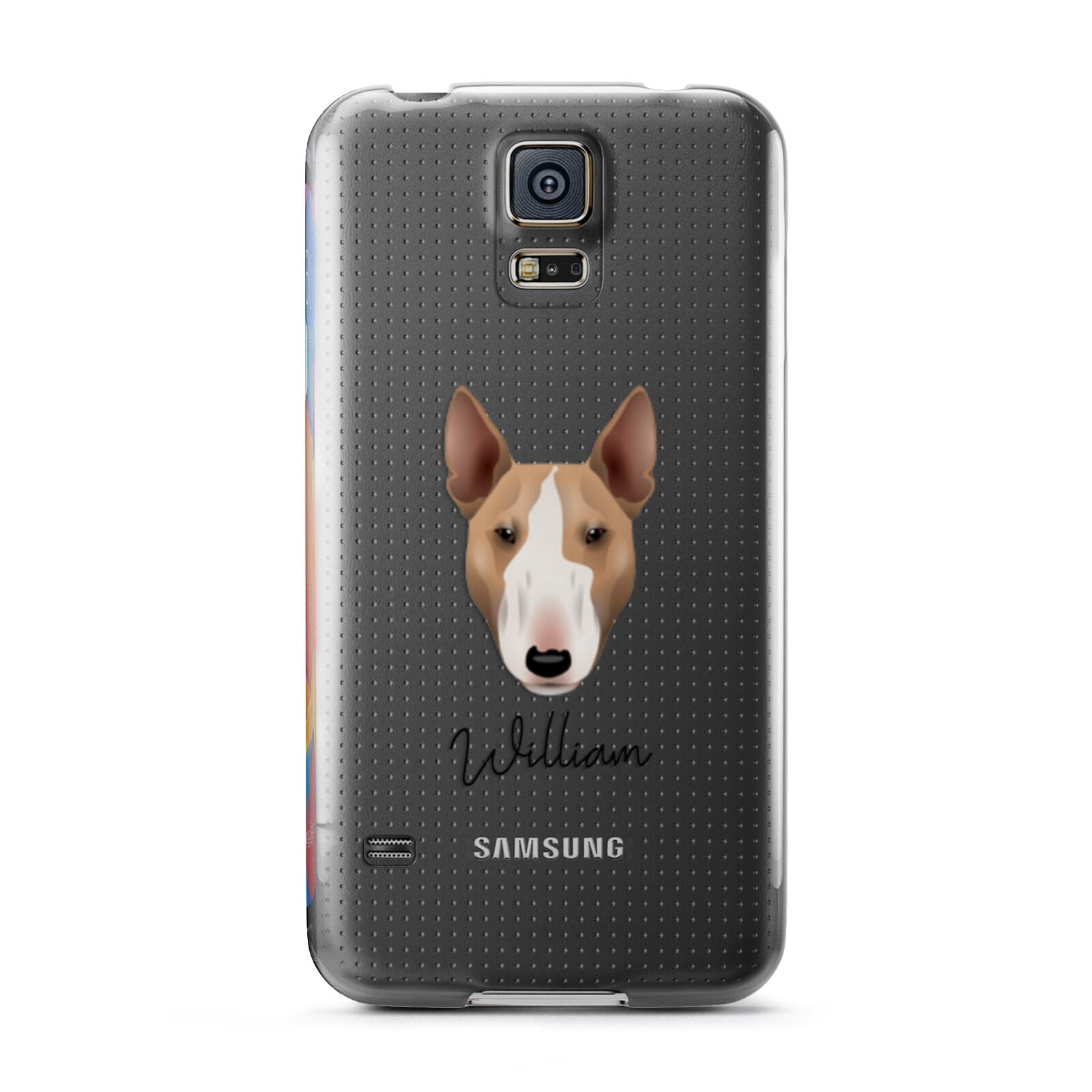 Bull Terrier Personalised Samsung Galaxy S5 Case