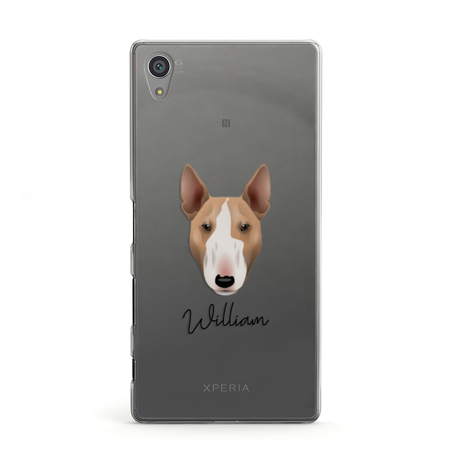 Bull Terrier Personalised Sony Xperia Case