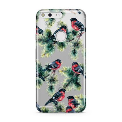 Bullfinch Pine Tree Google Pixel Case