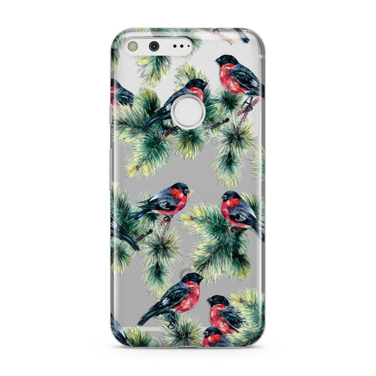 Bullfinch Pine Tree Google Pixel Case