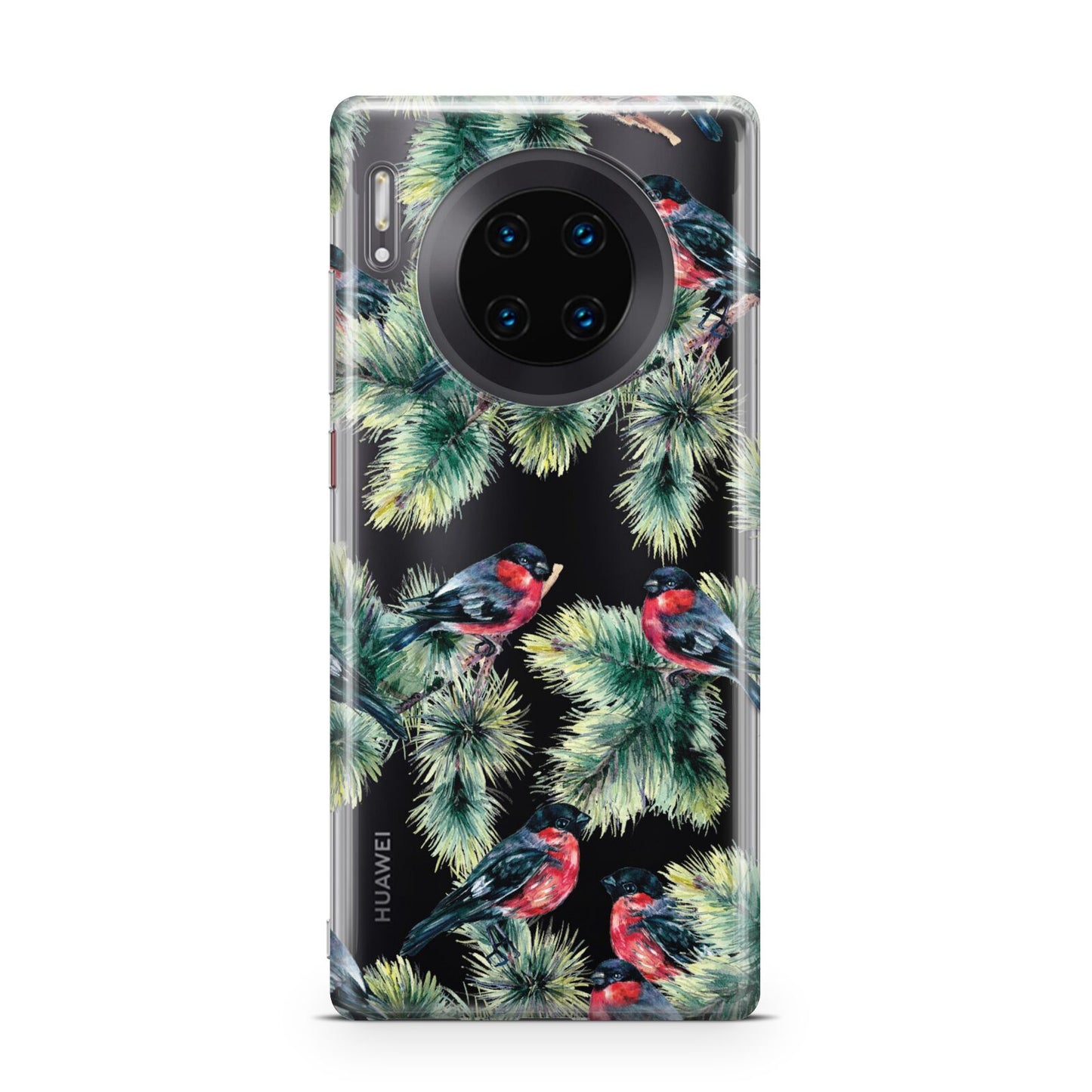 Bullfinch Pine Tree Huawei Mate 30 Pro Phone Case