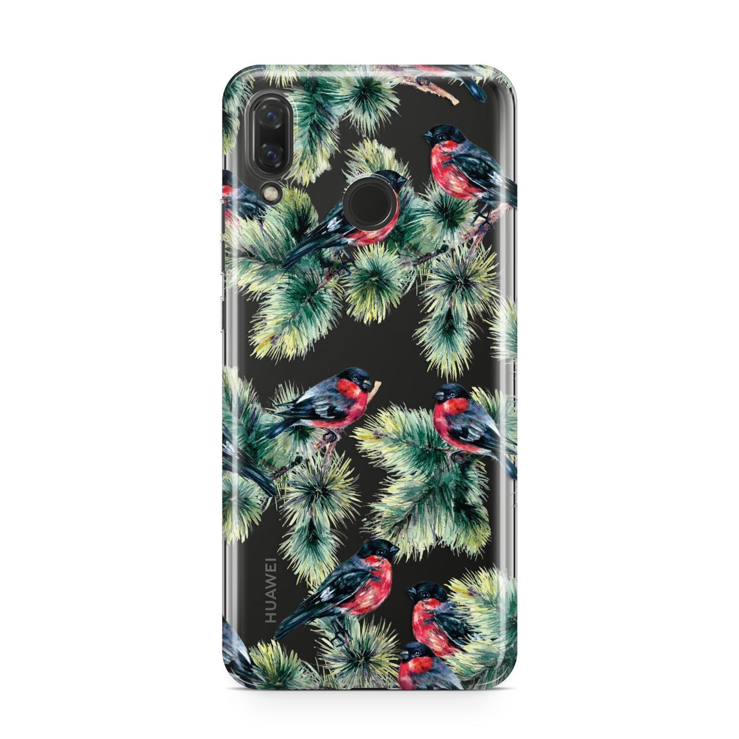 Bullfinch Pine Tree Huawei Nova 3 Phone Case