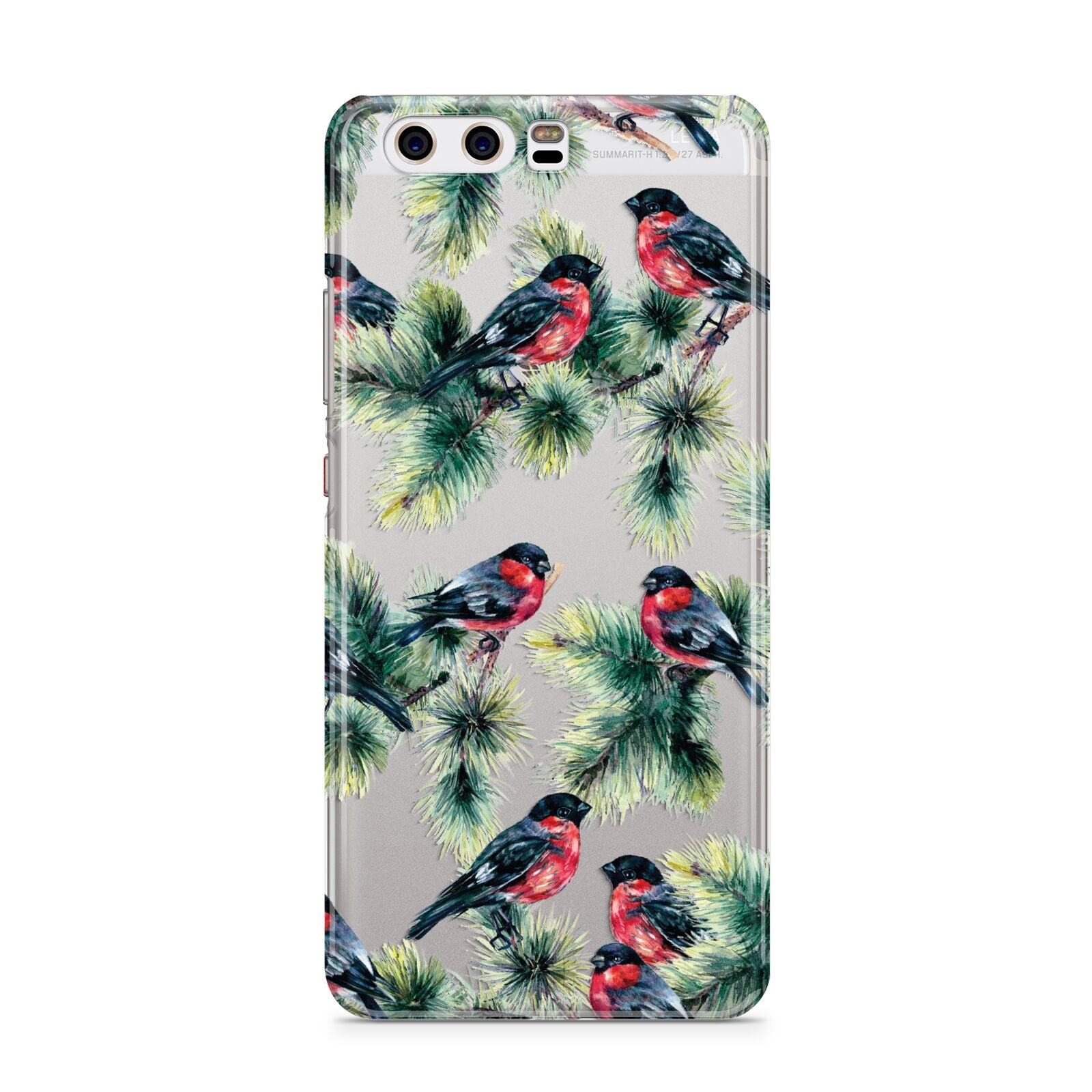 Bullfinch Pine Tree Huawei P10 Phone Case