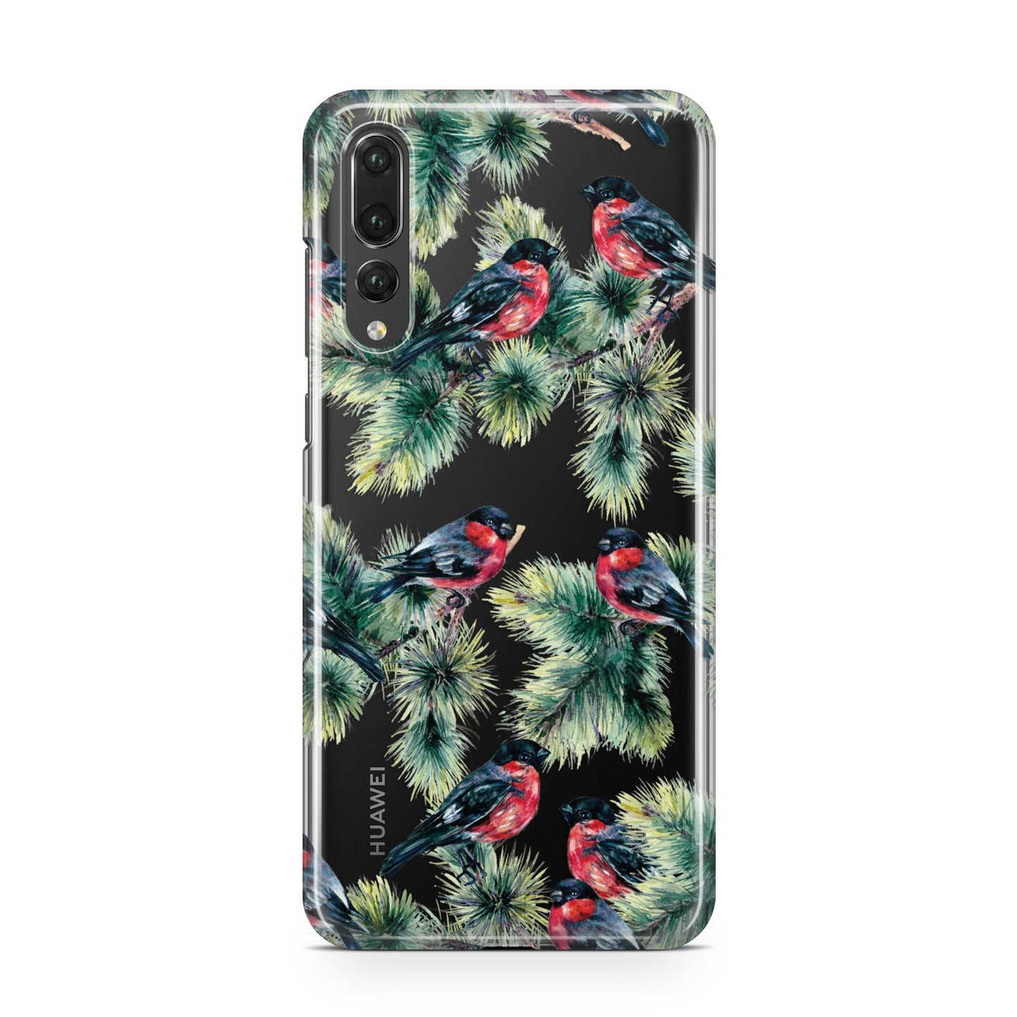 Bullfinch Pine Tree Huawei P20 Pro Phone Case