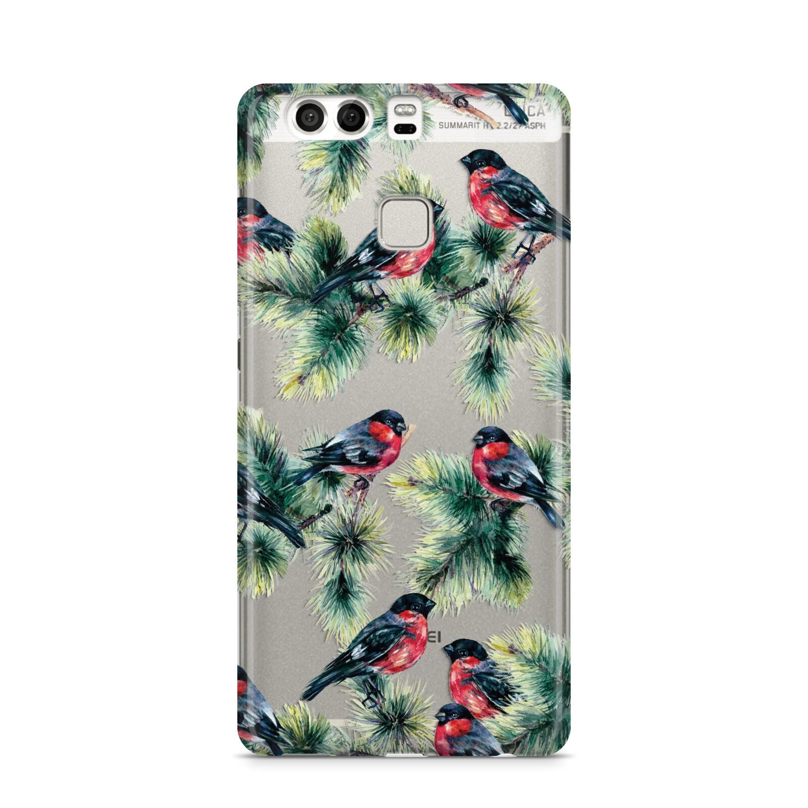 Bullfinch Pine Tree Huawei P9 Case