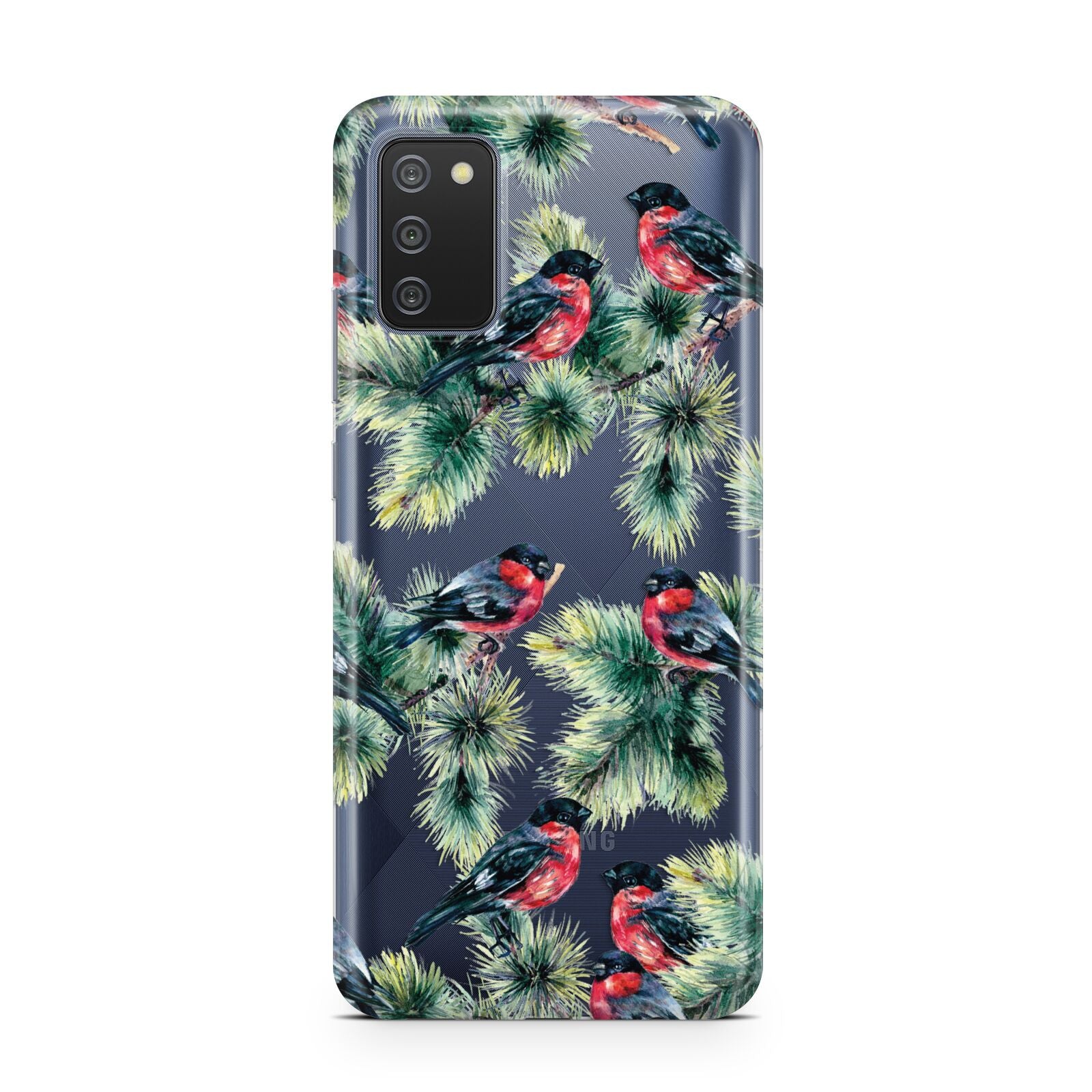 Bullfinch Pine Tree Samsung A02s Case