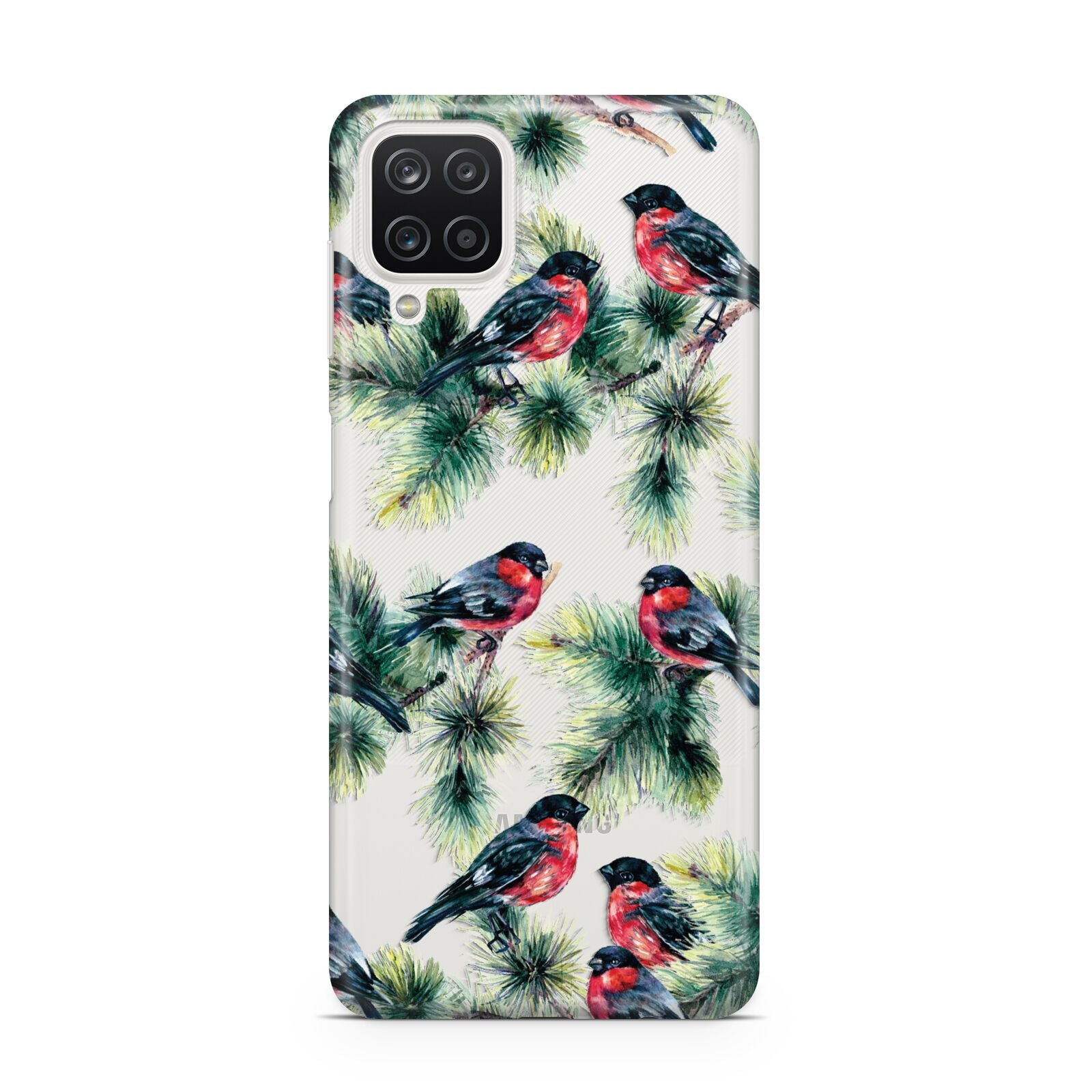 Bullfinch Pine Tree Samsung A12 Case