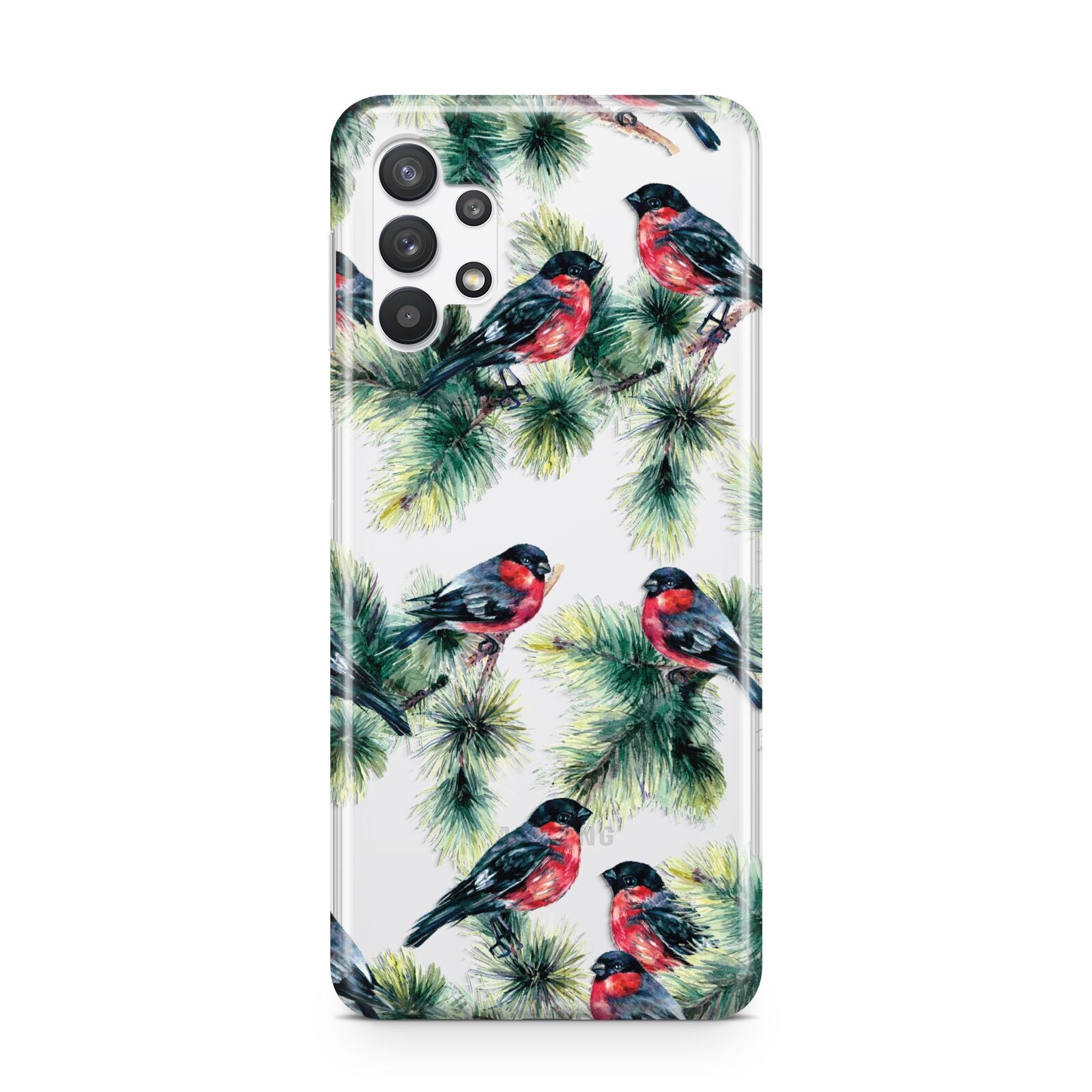 Bullfinch Pine Tree Samsung A32 5G Case