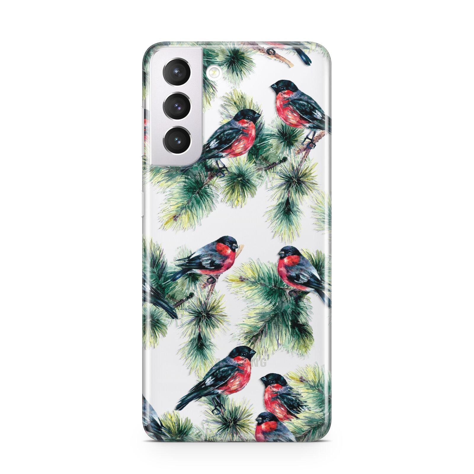 Bullfinch Pine Tree Samsung S21 Case