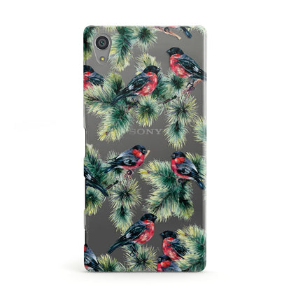 Bullfinch Pine Tree Sony Xperia Case