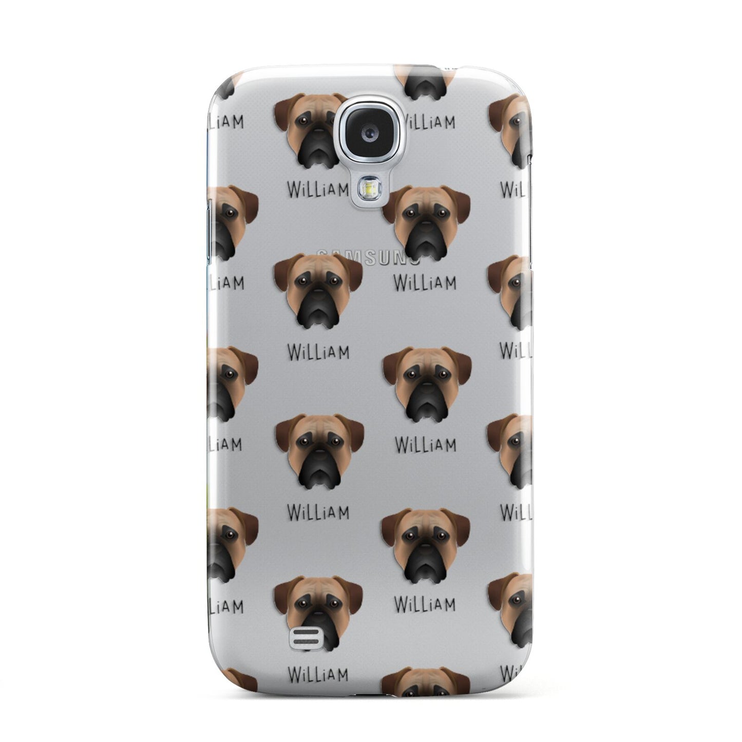 Bullmastiff Icon with Name Samsung Galaxy S4 Case