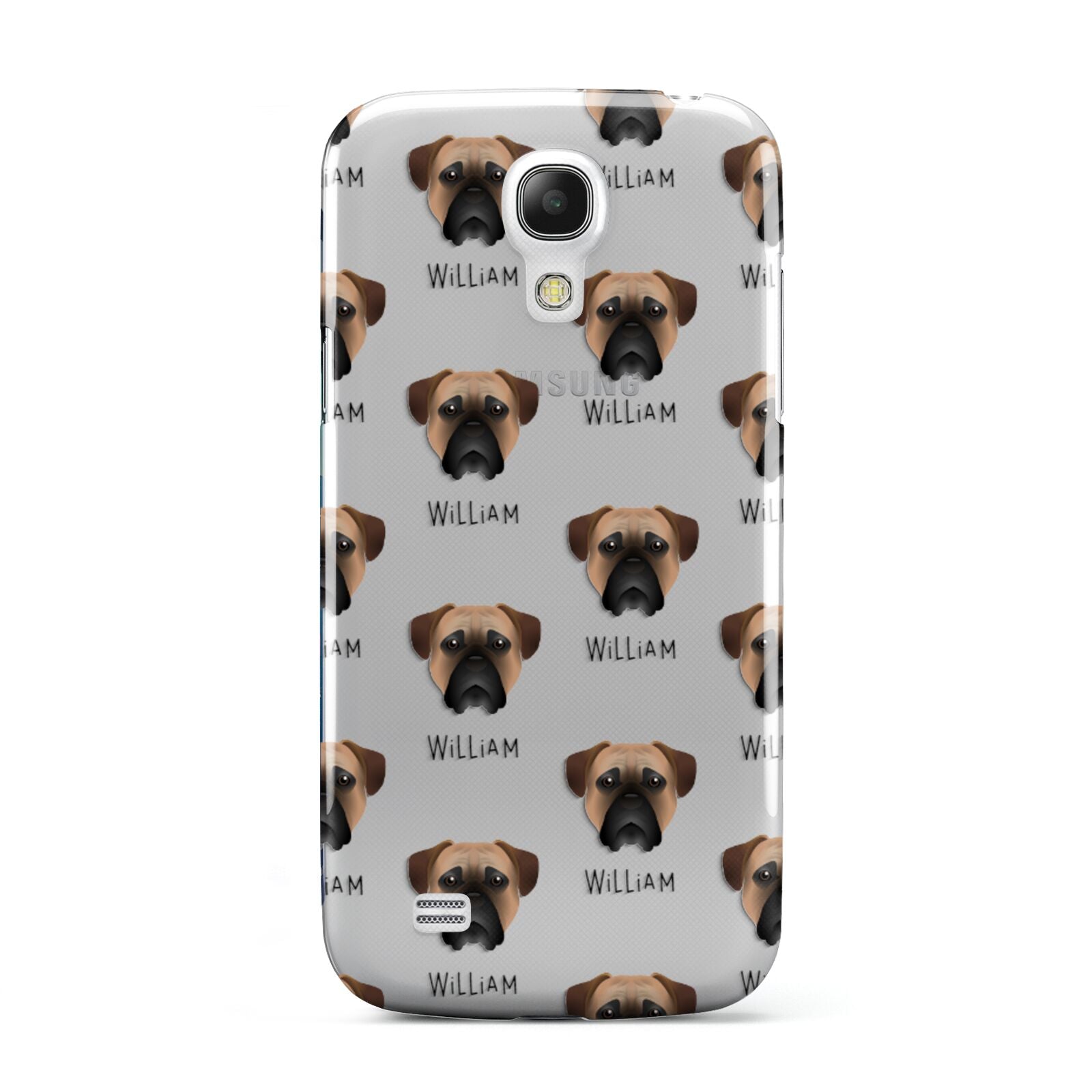 Bullmastiff Icon with Name Samsung Galaxy S4 Mini Case