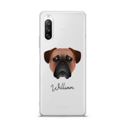 Bullmastiff Personalised Sony Xperia 10 III Case