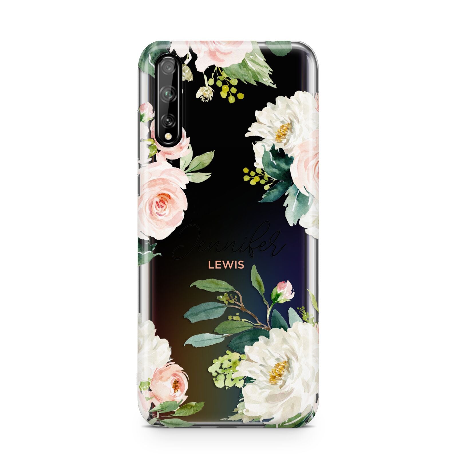 Bunches of Roses Personalised Names Huawei Enjoy 10s Phone Case