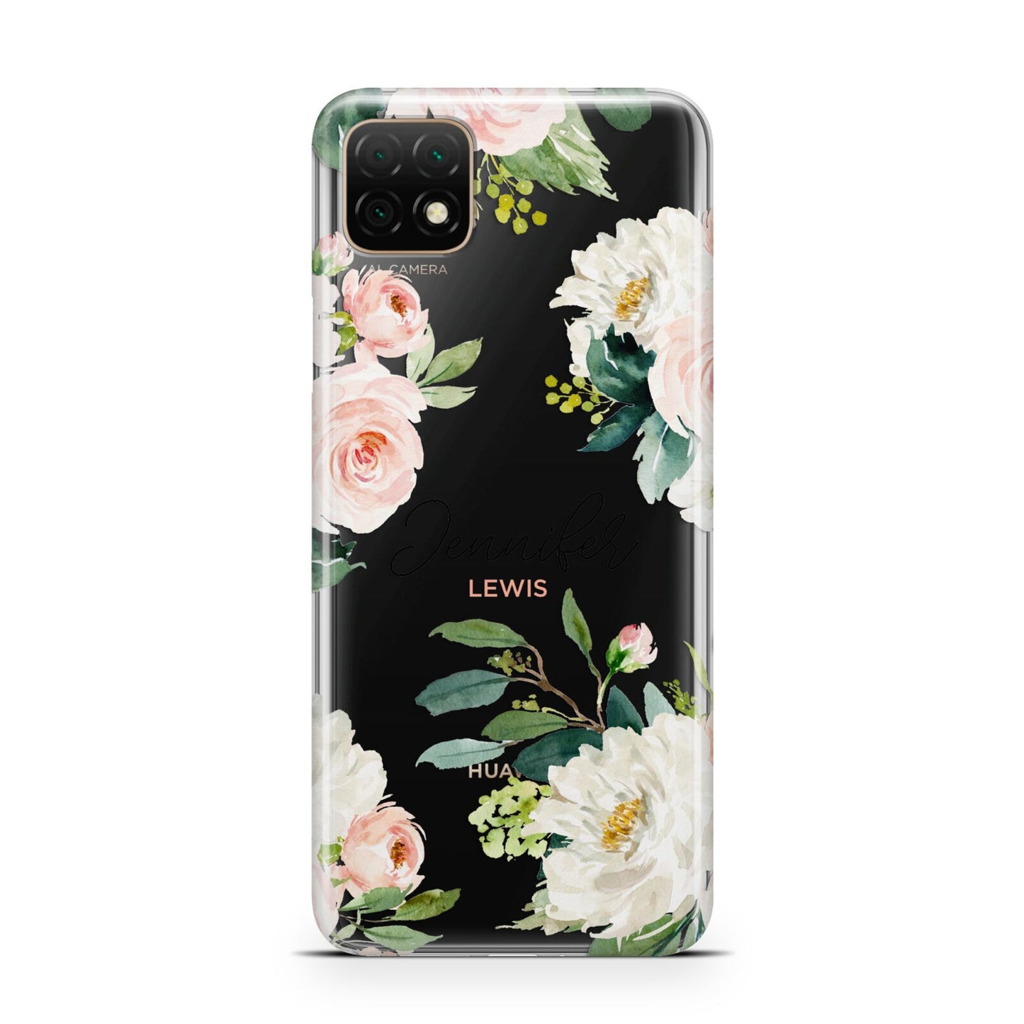 Bunches of Roses Personalised Names Huawei Enjoy 20 Phone Case