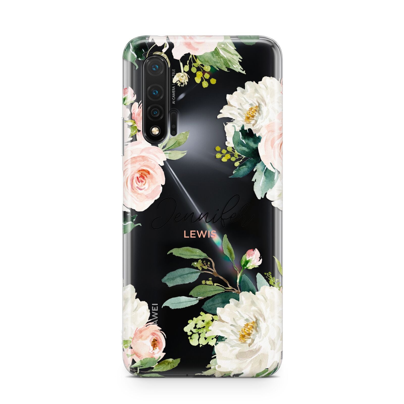 Bunches of Roses Personalised Names Huawei Nova 6 Phone Case