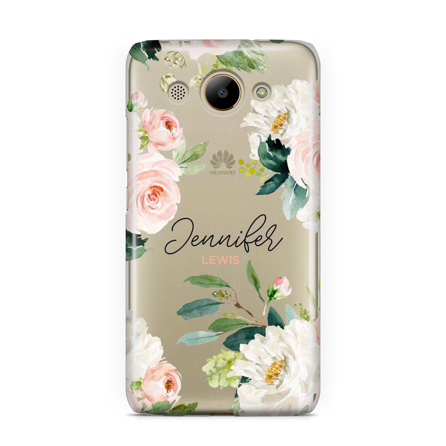 Bunches of Roses Personalised Names Huawei Y3 2017