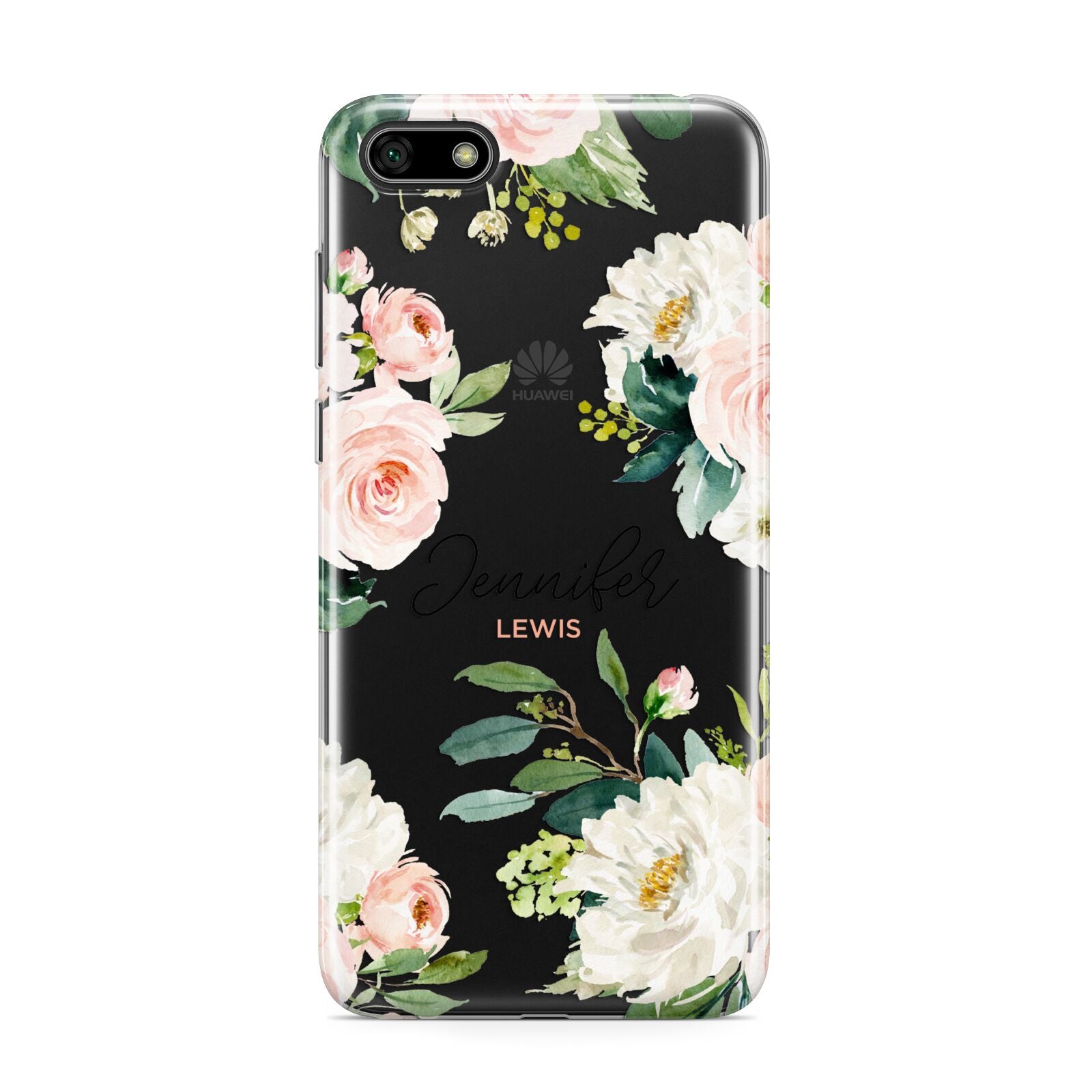 Bunches of Roses Personalised Names Huawei Y5 Prime 2018 Phone Case