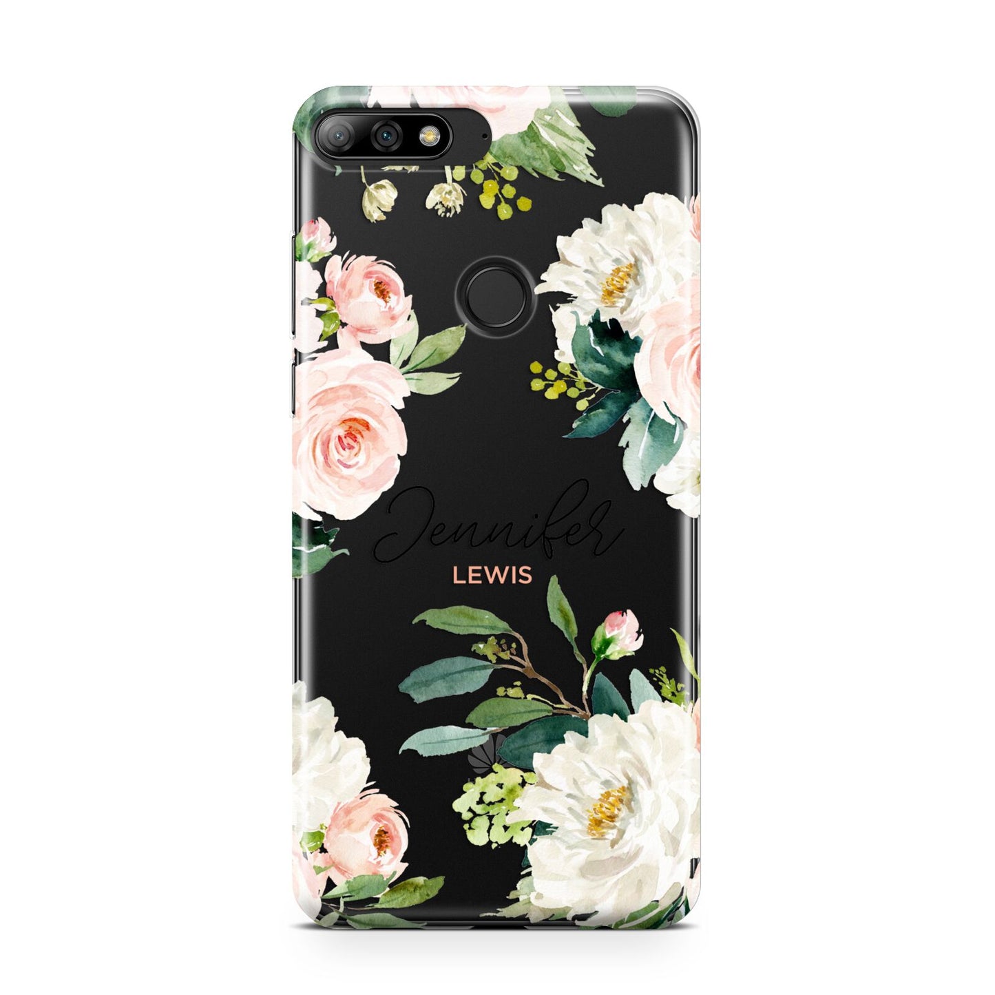 Bunches of Roses Personalised Names Huawei Y7 2018