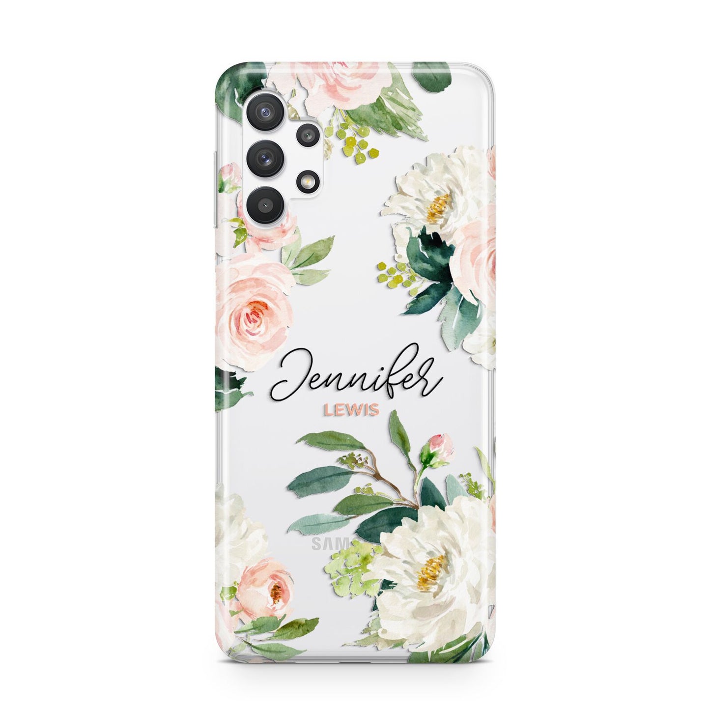 Bunches of Roses Personalised Names Samsung A32 5G Case