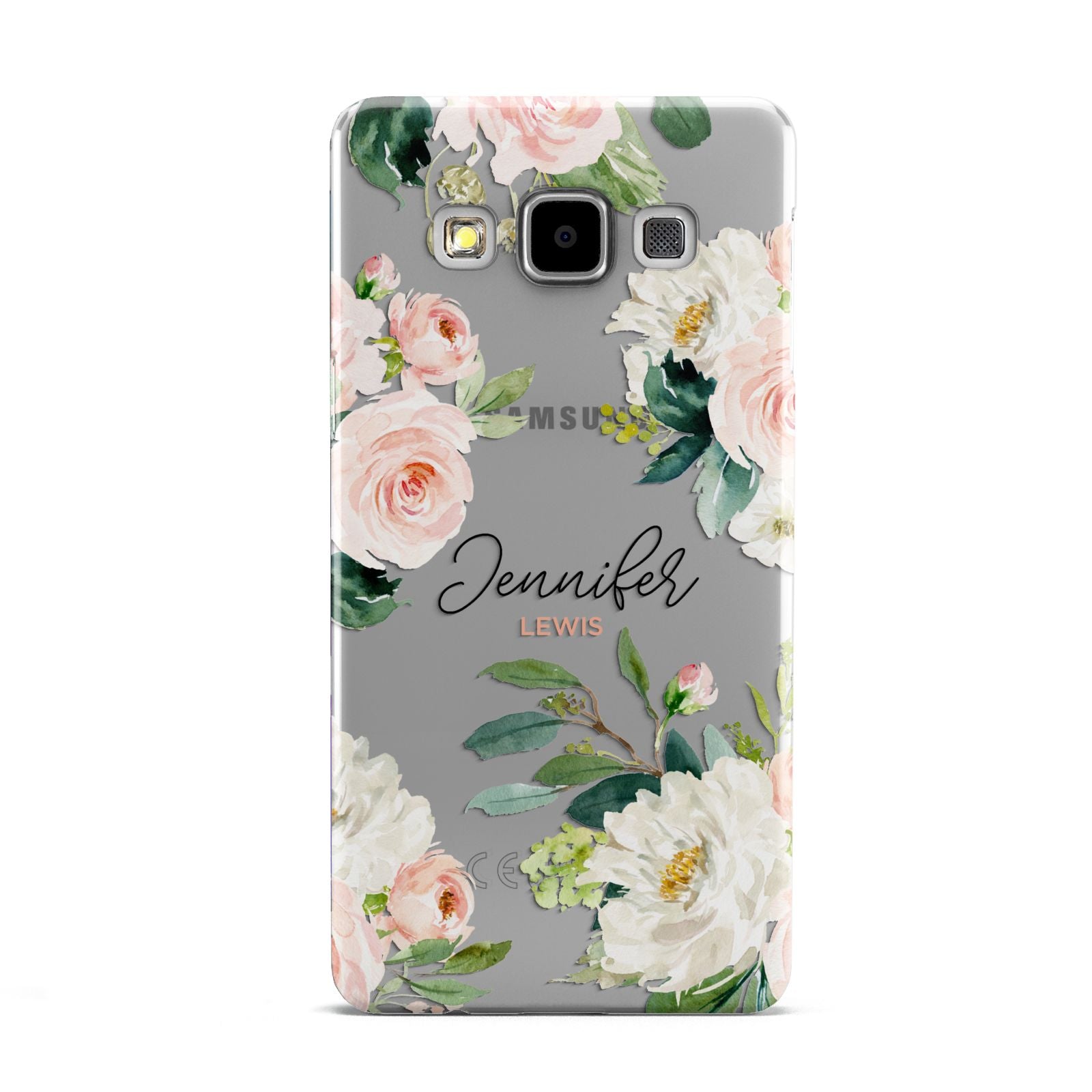 Bunches of Roses Personalised Names Samsung Galaxy A5 Case