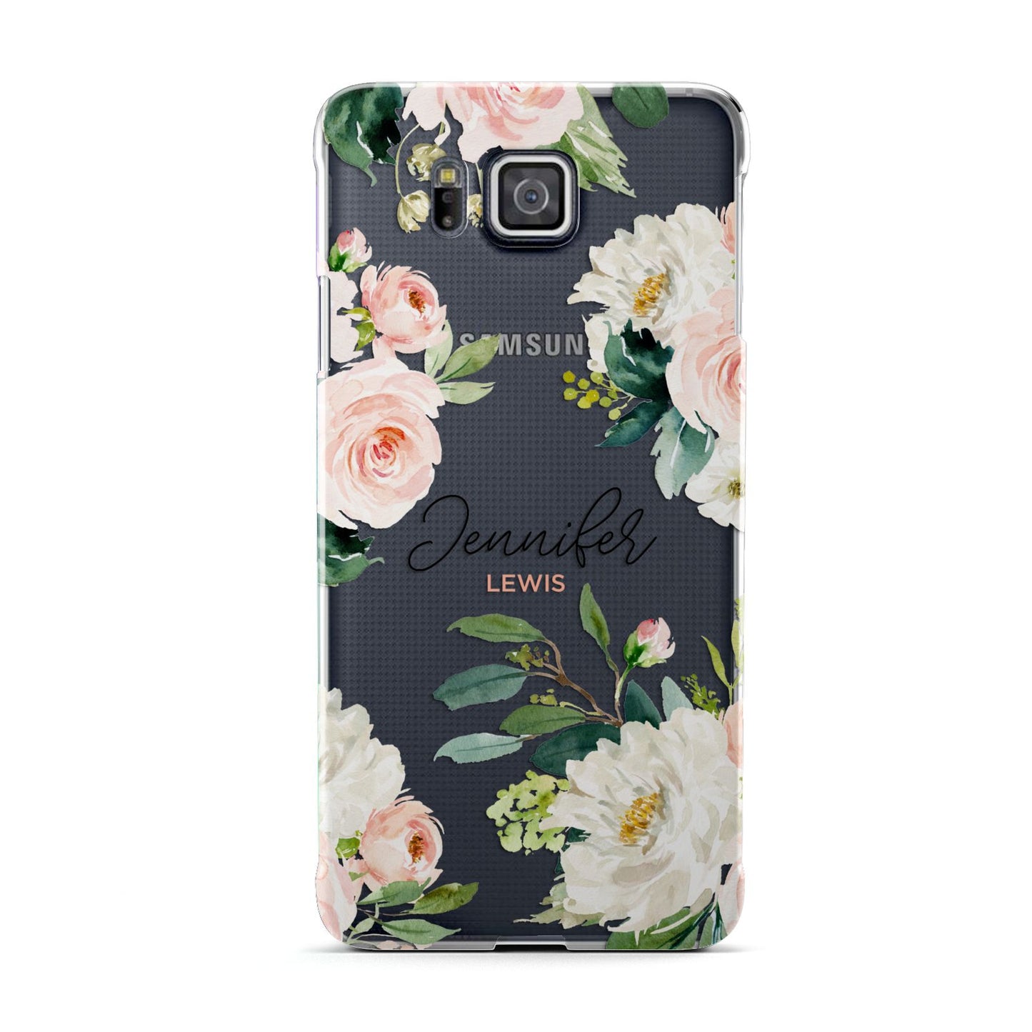 Bunches of Roses Personalised Names Samsung Galaxy Alpha Case